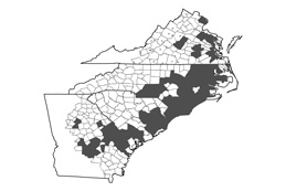 A. limosa map